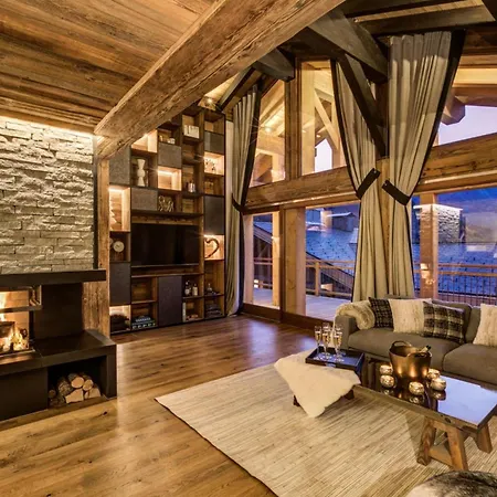 シャレー Luxury Alpine Escape - Chalet Jacuzzi ツェルマット